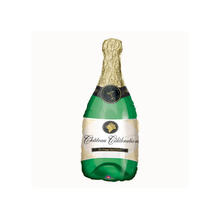 Folienballon Champagner Flasche, ca. 91x35cm