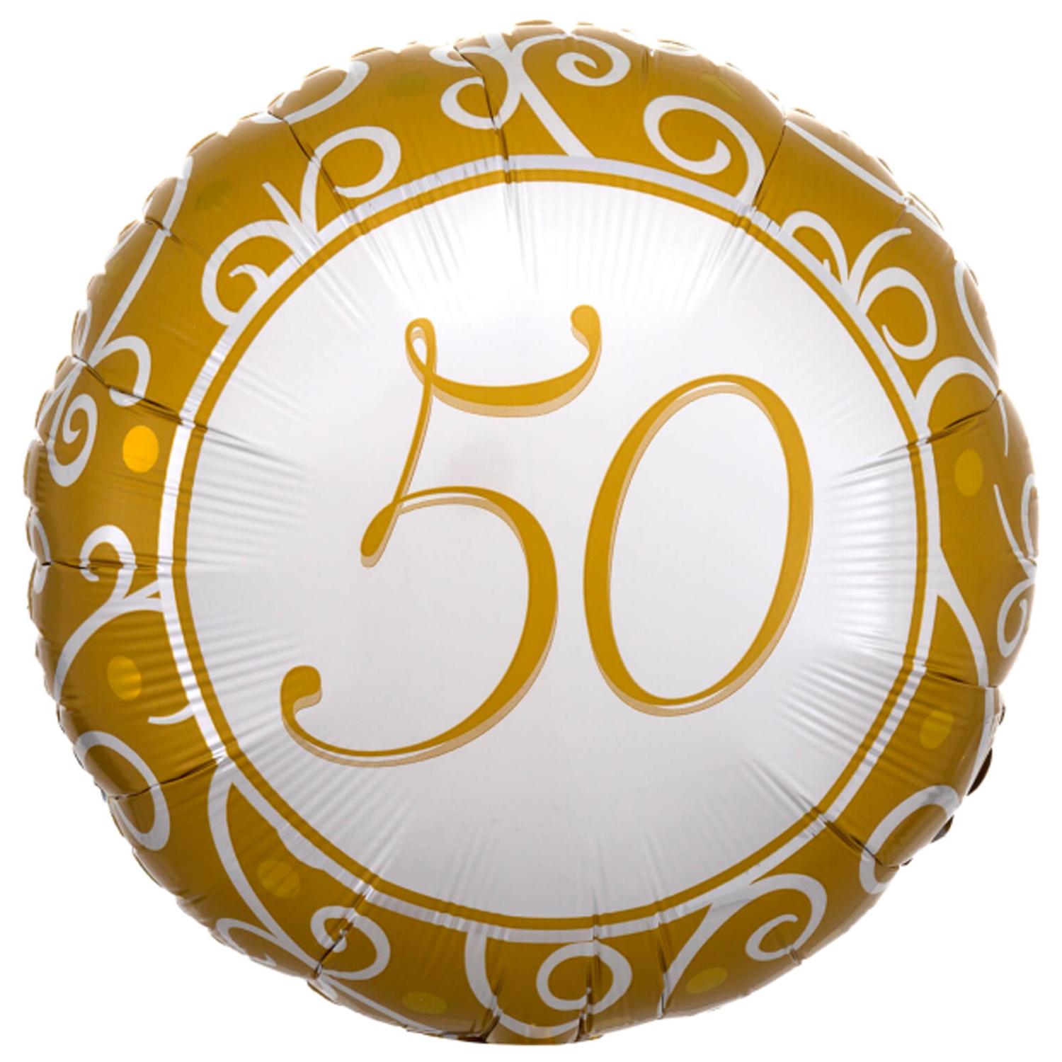 NEU Folienballon Goldhochzeit 50 Jahre, ca. 43 cm