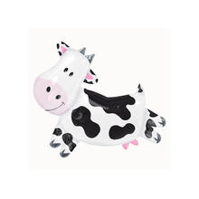 Folienballon Cow - Kuh, schwarz/wei, ca. 71cm