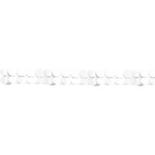 Girlande aus Papier, weiß, 365 cm