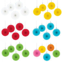 Deko-F�cher, 15.2 cm, 5 St�ck - Verschiedene Farben