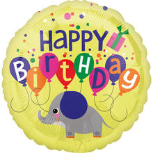 Folienballon Elefant Geburtstag
