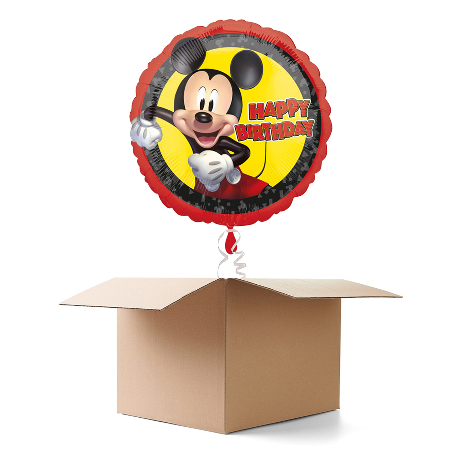 NEU Ballongrsse Mickey Mouse Forever HBD, 1 Ballon