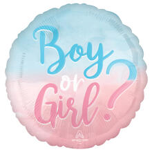 Folienballon Boy or Girl