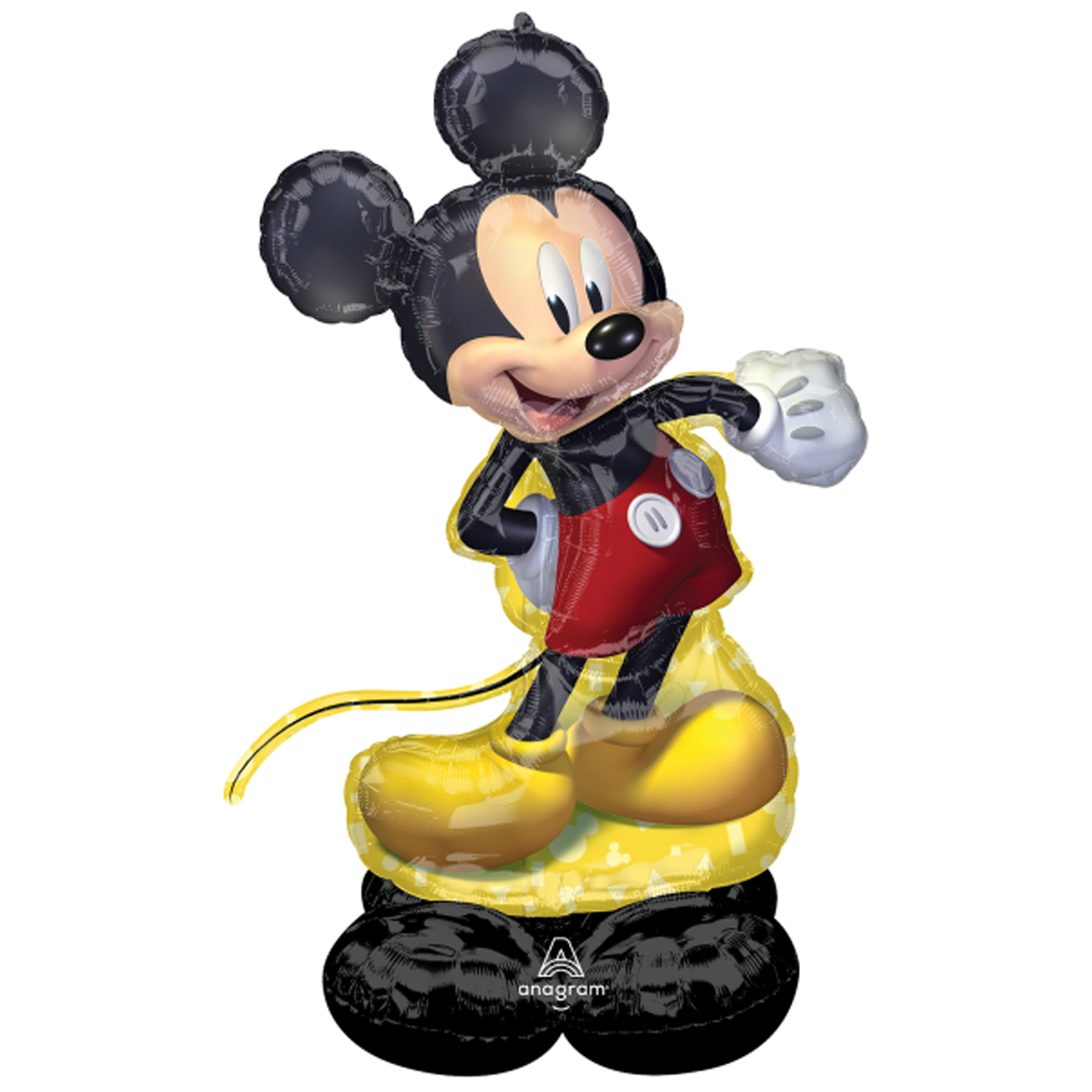 NEU Folienballon AirLoonz Mickey Mouse, ca. 83 cm x 132 cm