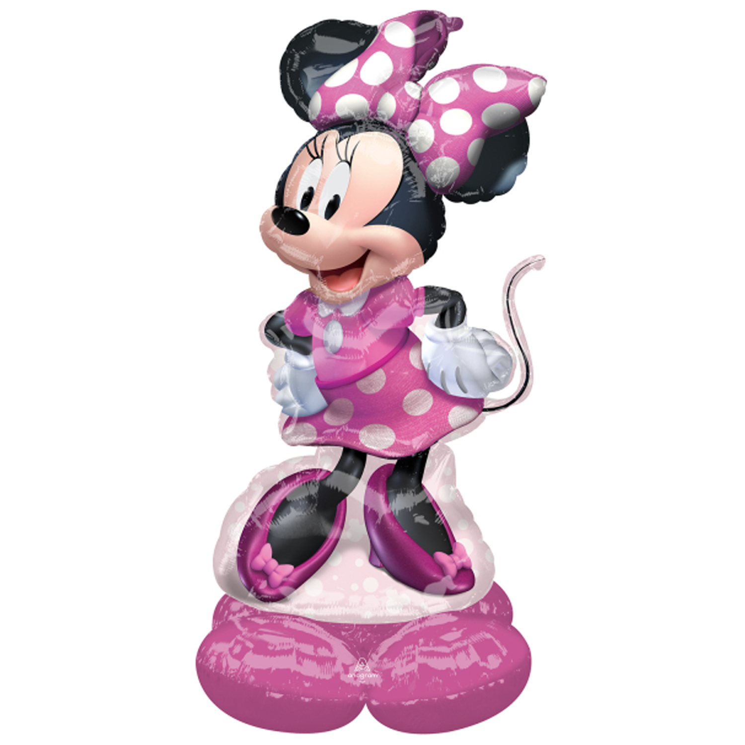 NEU Folienballon AirLoonz Minnie Mouse, ca. 83 cm x 122 cm