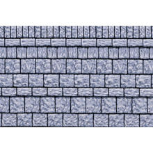 SALE Wand-Deko Steinerne Wand, 1,2 x 12,2 m