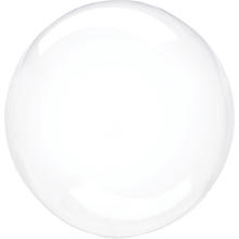 Luftballon Seifenblase Crystal Clearz, ca. 28cm, Kristall-Klar