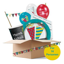 Partybox Hurra Schule, 16 Personen