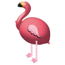 Folienballon Airwalker Flamingo