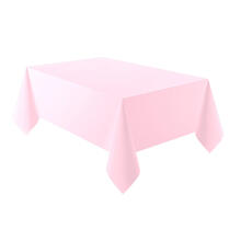 NEU Tischdecke aus Kunststoff, ca. 137x274cm, rosa