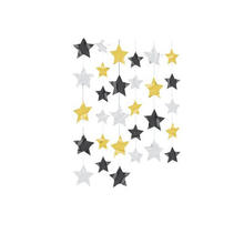 Girlande Stars, 6 Stk.  200 cm