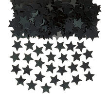 Konfetti Sternen-Staub, schwarz, 14 g