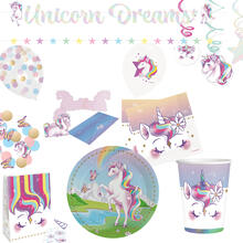 SALE Unicorn Dreams Party Serie - Verschiedene Geburtstagsartikel
