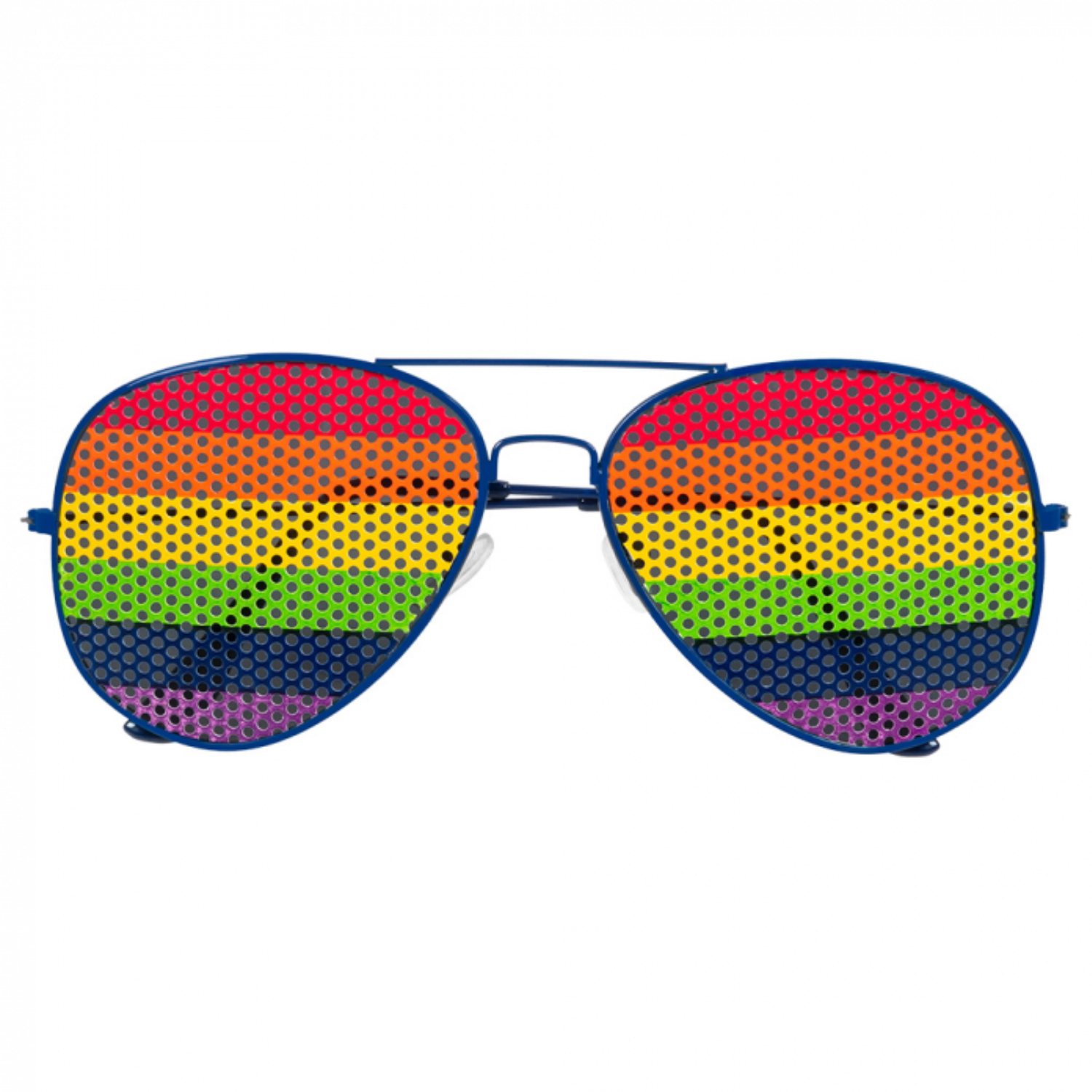 NEU Brille Party-Regenbogen, gerastert