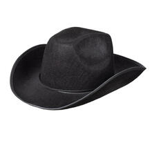 Hut Cowboy Classic Color aus Filz schwarz