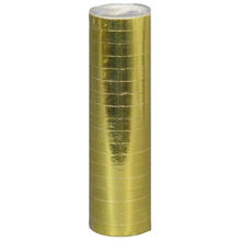 Luftschlange Standard, gold-metallic, 1 Rolle