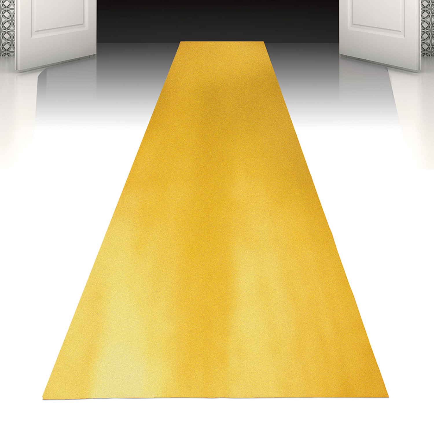 NEU Lufer Gold / wie ein goldener Teppich aus Folie, 450 x 60 cm