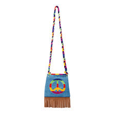 Tasche Peace, jeansoptik