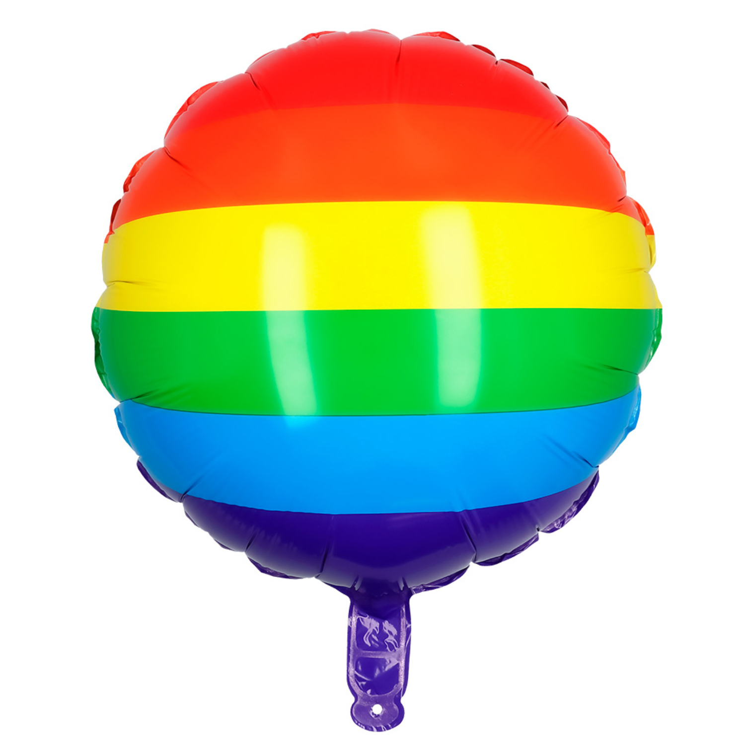 NEU Folienballon Regenbogen-Farben, ca. 45cm