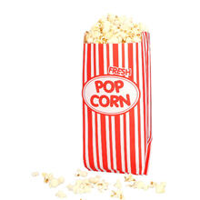 NEU Popcorn-T�ten, rot-wei� gestreift, 8 St�ck, ca. 30x13x8cm