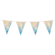 SALE Wimpelkette Meerjungfrau, t�rkis, gold, 4 m
