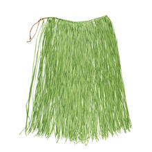 Hawaii-Bastrock Raffia-Bast, 80cm, grün