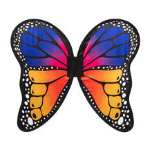 Fl�gel Schmetterling Cynthia, bunt, 50x44cm, mit Trageriemen