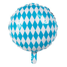 NEU Folienballon Bayern, ca. 45cm mit bayrischer Raute