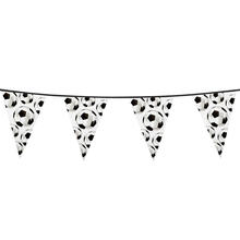 Wimpelkette Fuball-Star spitz, 6m, 15 Wimpel