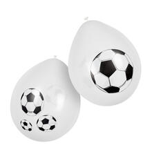 NEU Latex-Luftballons Fuball, ca. 25cm, 6 Stck