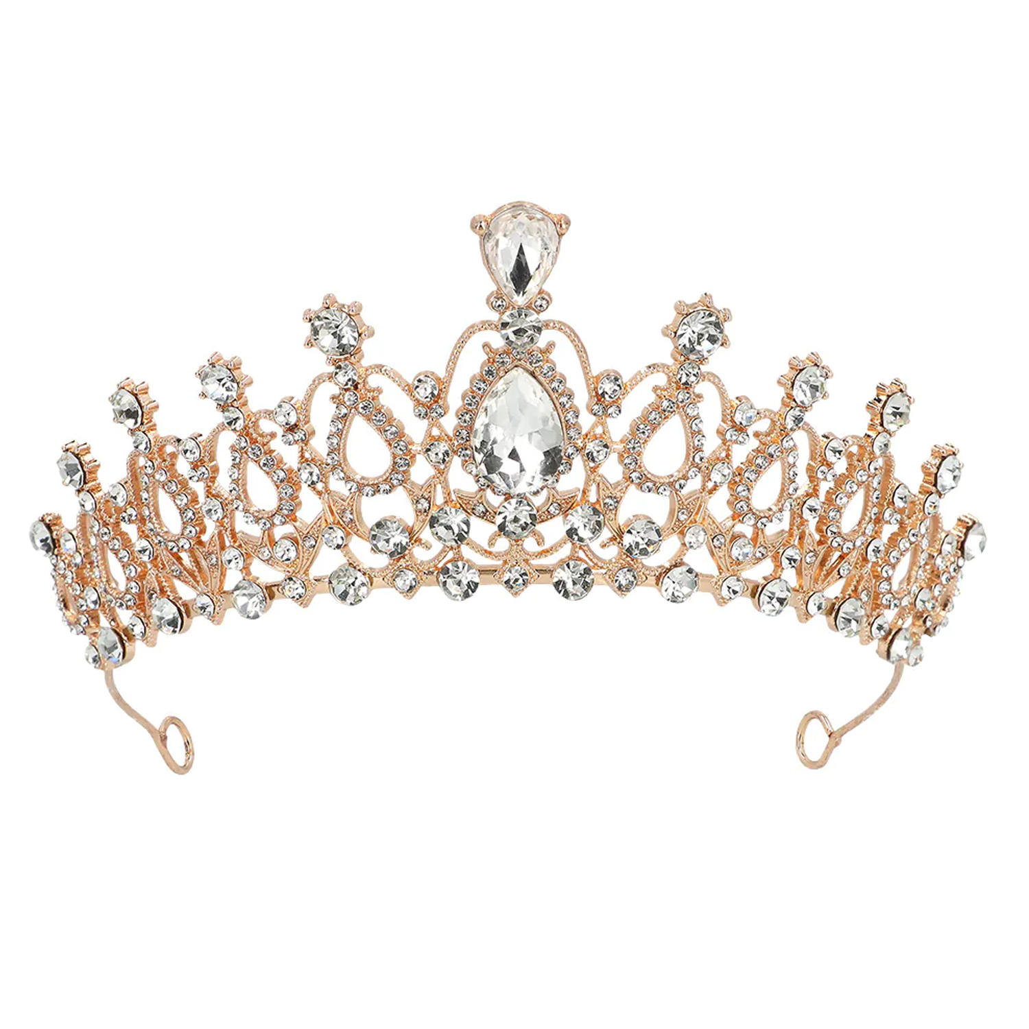NEU Diadem Knigin Sophia, mit Schmucksteinen