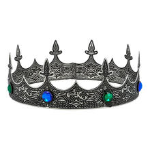 NEU Krone Queen Isabella, silber, aus Metall