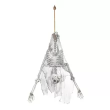 NEU Halloween-Deko Hängendes Skelett, ca. 140cm, mit Befestigungs-Strick