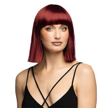 Per�cke Damen Djamilla, Longbob, Premium-Qualit�t, Sienna Braun