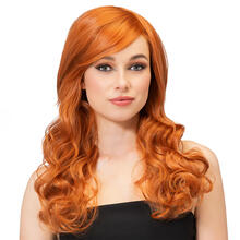 NEU Per�cke Julietta, Langhaar gewellt, kupfer, Premium-Qualit�t