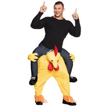 Huckepack-Kostüm Chicken, Einheitsgröße