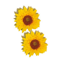 SALE Riesen-Sonnenblume zum Anstecken, gelb, ca. 19cm