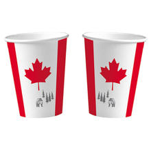 Becher, recycelbar aus Pappe, Kanada 10 Stk, 0,2 ml