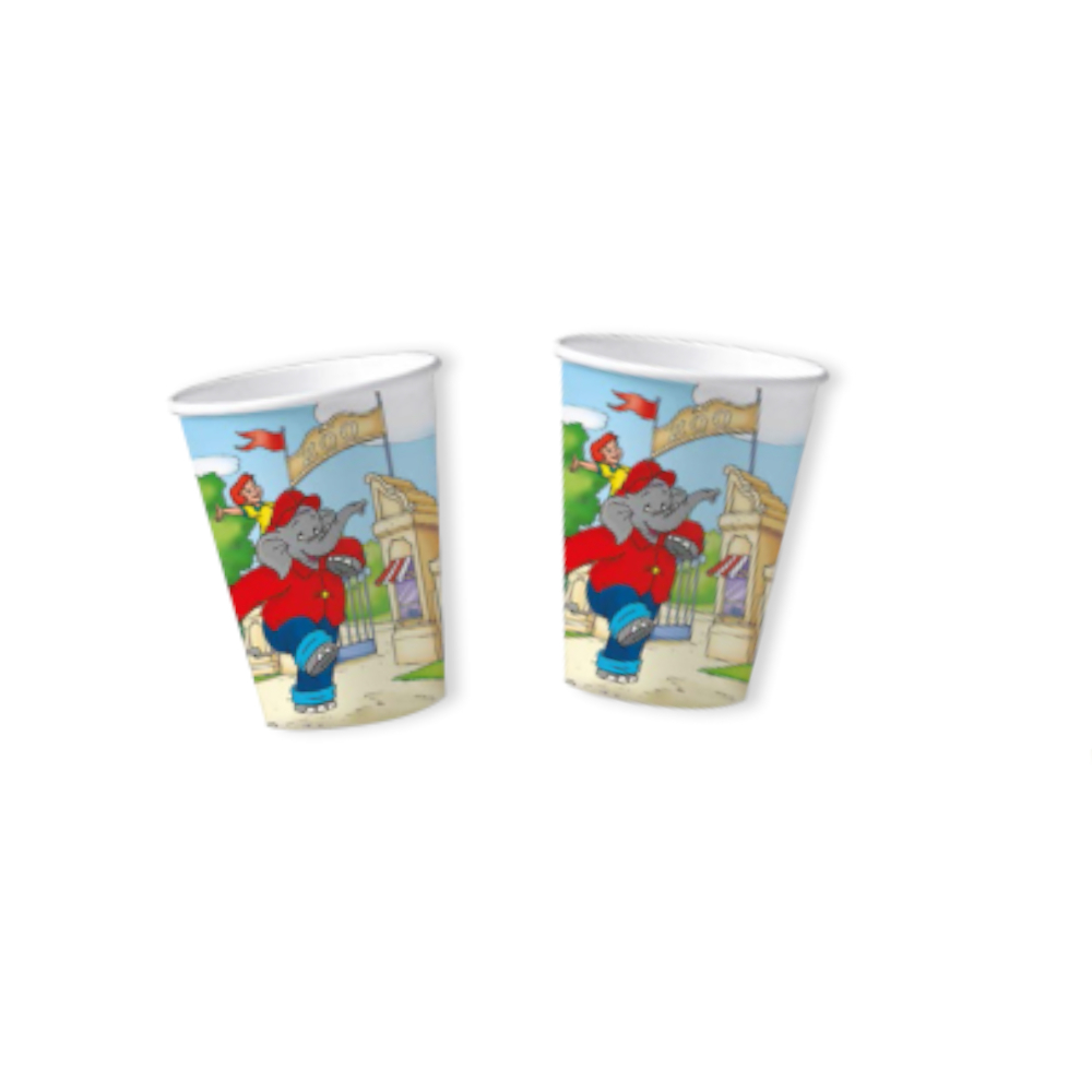 SALE Pappbecher Benjamin Bl�mchen, 8 St�ck, 0,2l