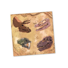 Servietten Dinosaurier, 33 cm, 20 St�ck