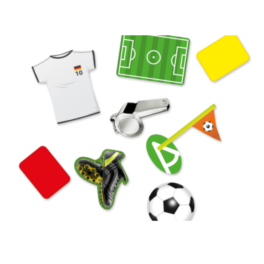 SALE XXL Konfetti Spielfeld Deko