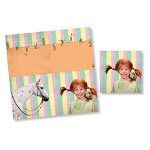 NEU Servietten Pipp Langstrumpf, ca. 33x33cm, 20 St�ck