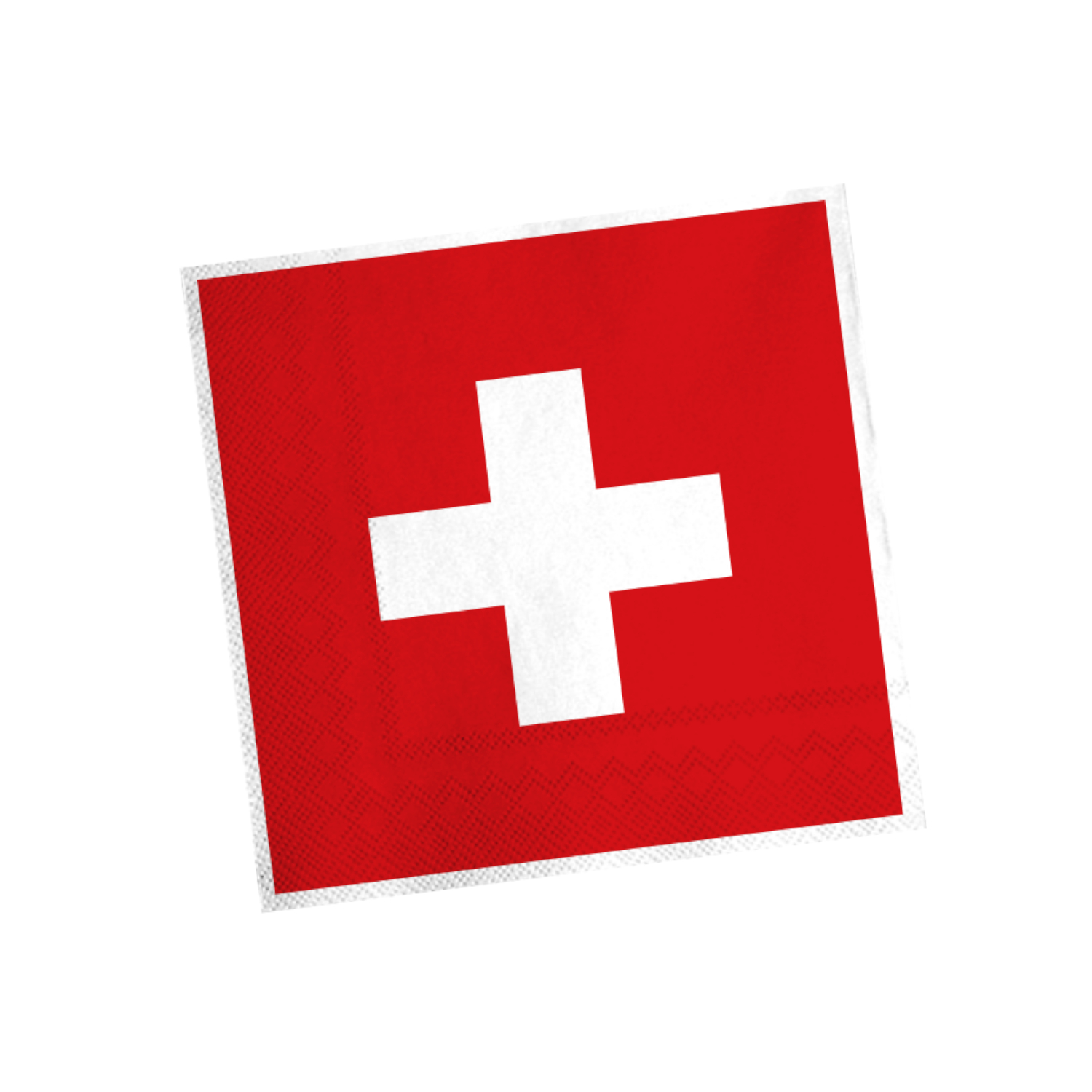 Servietten Schweiz 3-lagig, 20 Stck, 33 x 33 cm