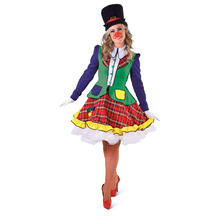 NEU Damen-Kostm Kleid Clown Pipo, Gre S