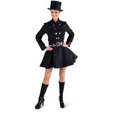 NEU Damen-Kostm Schornsteinfeger Kleid, schwarz, Gr. XS