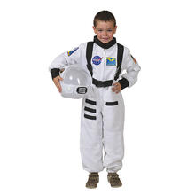 Kinder-Kostüm Astronaut, weiß, Gr. 104-116