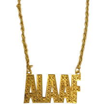 SALE Kette Alaaf, gold