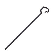 NEU Hirtenstab, gedreht, schwarz-braun, 150cm, zerlegbar