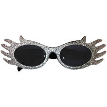 SALE Brille Miss Extravaganz, silber